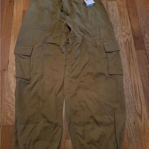 MOTHER women’s curbside cargo, quickie cinch, in bronze mist size xs NWT